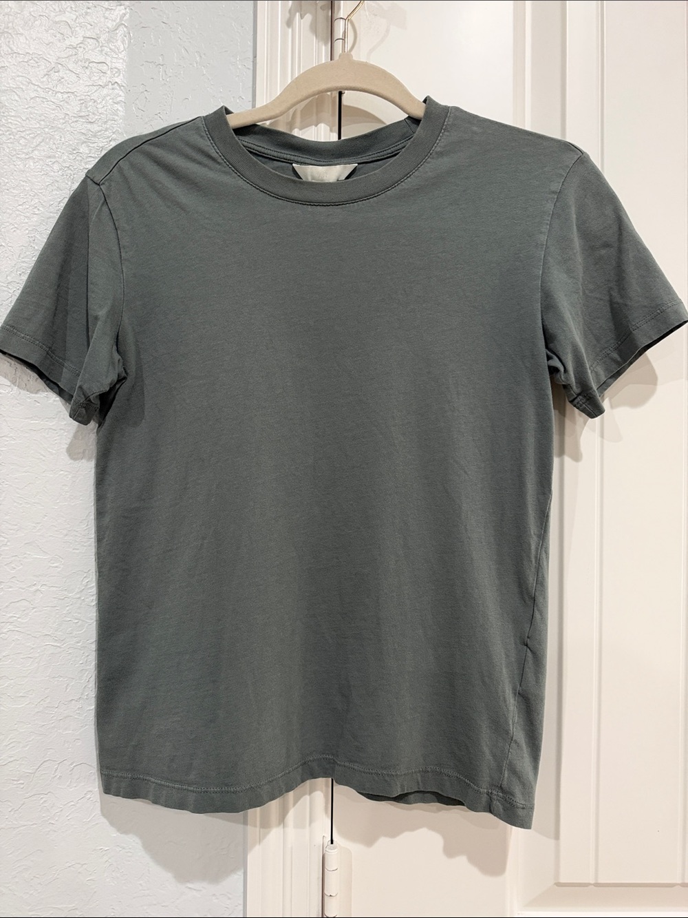 Crewneck T-Shirt — Slate Green